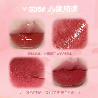 GOGO TALES Double Lip Gloss Vegan Nude Korean Lipstick - LIPOXI