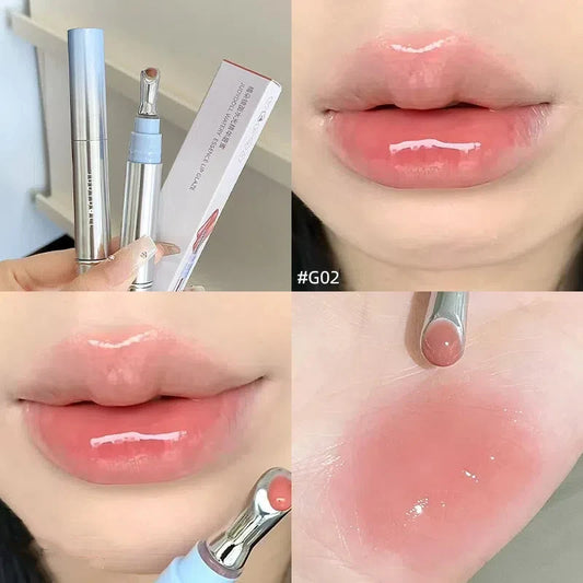 Judydoll Ice Diamond Essence Lip Gloss Oil Plumping Makeup - LIPOXI