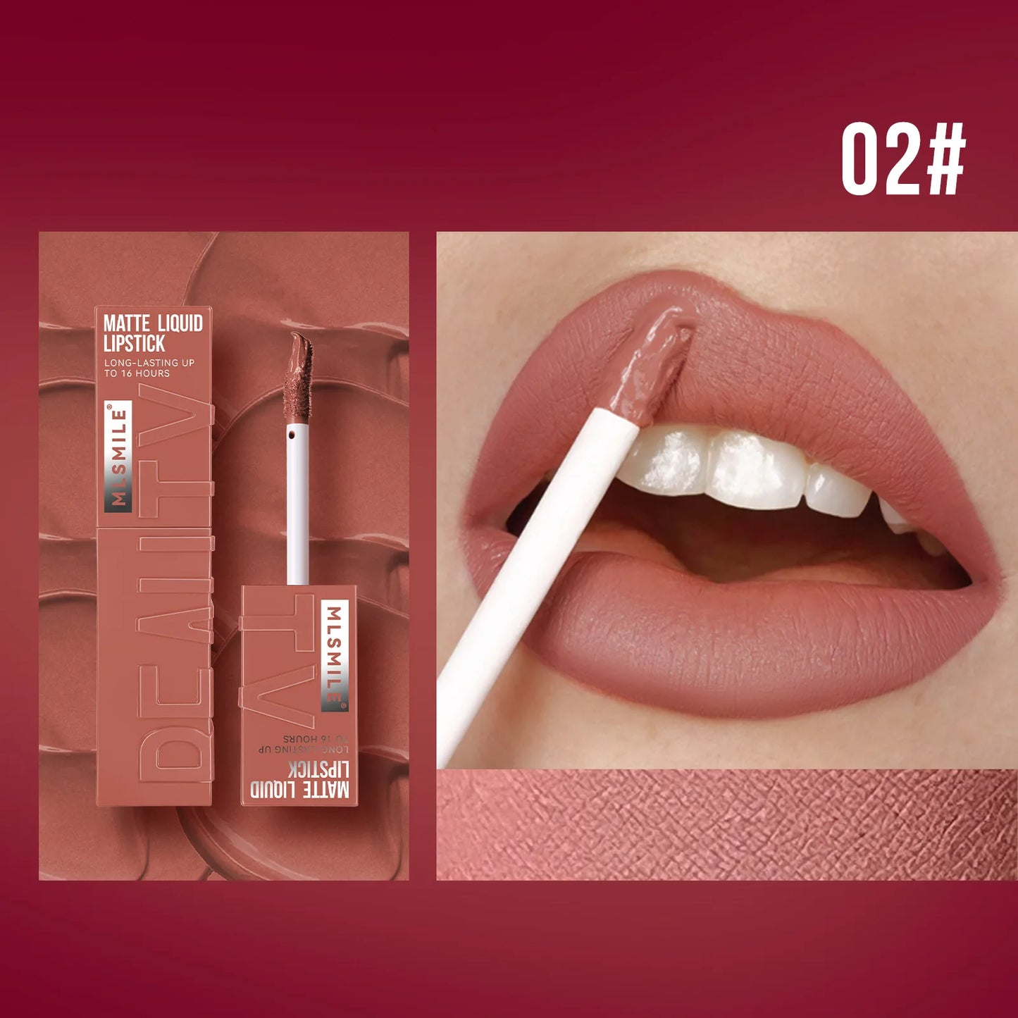 MLSMILE Velvet Nude Liquid Lipstick - LIPOXI