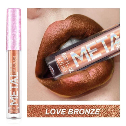 Metallic Matte Liquid Lipstick - LIPOXI