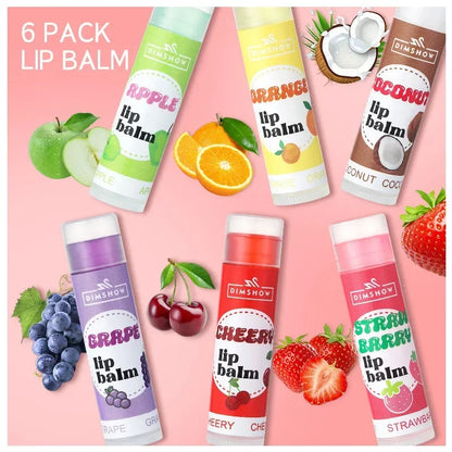 Fruity Hydrating Lip Balm Set - LIPOXI