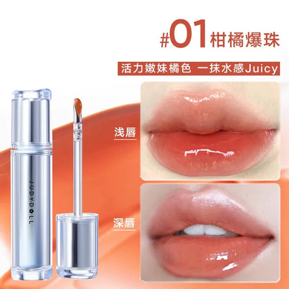 Judydoll Lip Glaze Mirror Shine Watery Lipstick Tint - LIPOXI