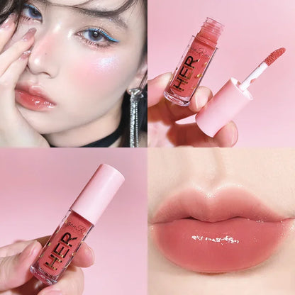 Moisturizing Glitter Lip Gloss Long Lasting Sexy Plumper - LIPOXI