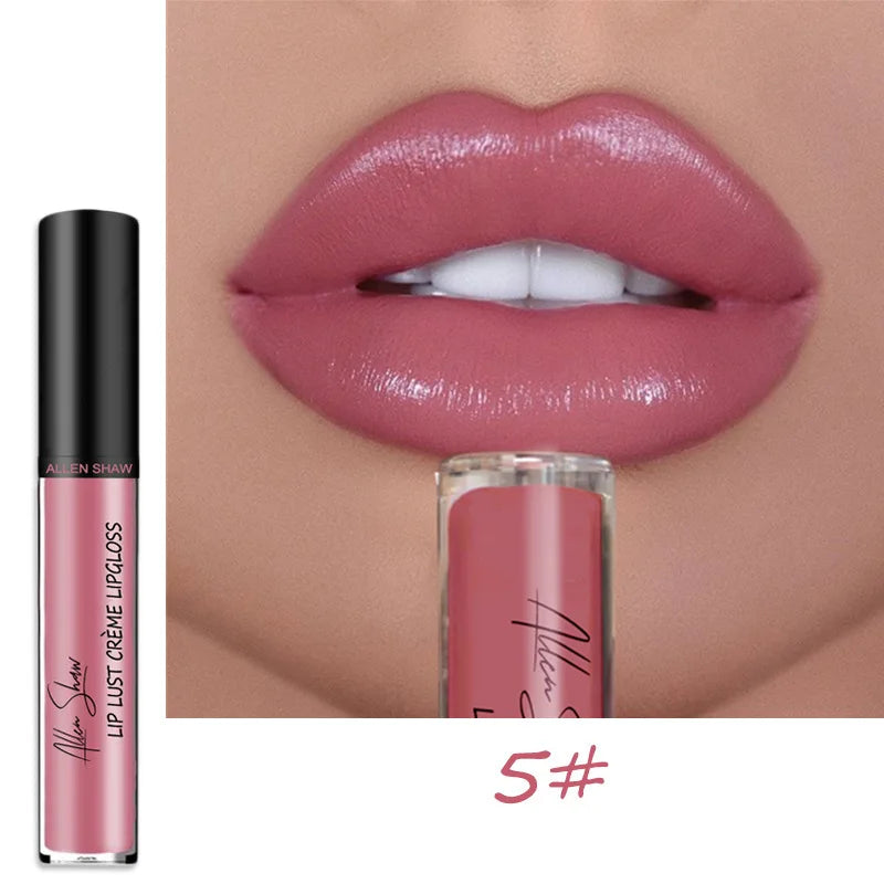 12 Colors Sexy Women Lipstick Waterproof Long Lasting Moist Lip Gloss - LIPOXI