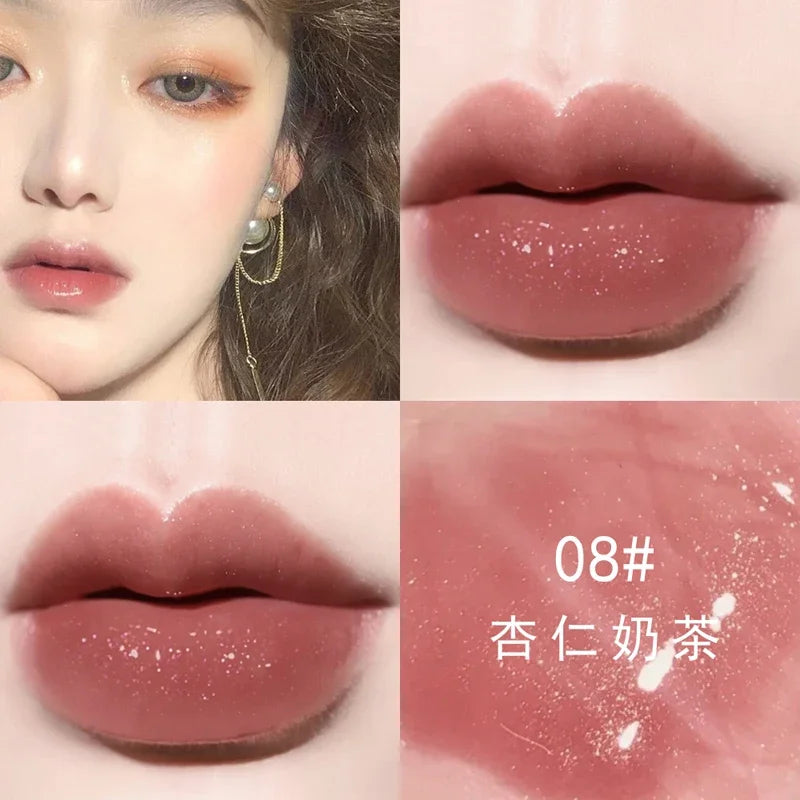 Moisturizing Glitter Lip Gloss Long Lasting Sexy Plumper - LIPOXI