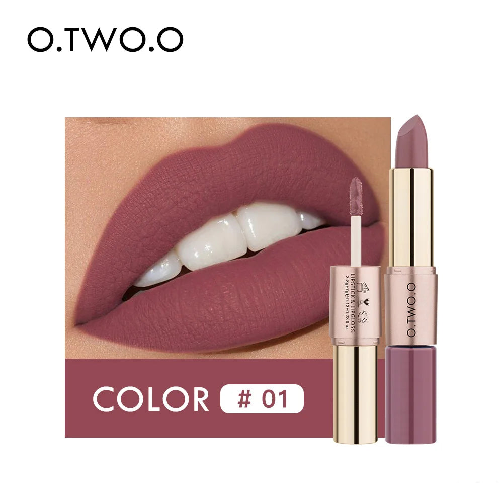 O.TWO.O Dual-Effect Lipstick - LIPOXI