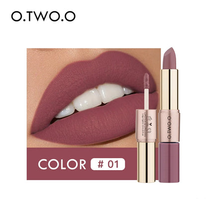 O.TWO.O Dual-Effect Lipstick - LIPOXI