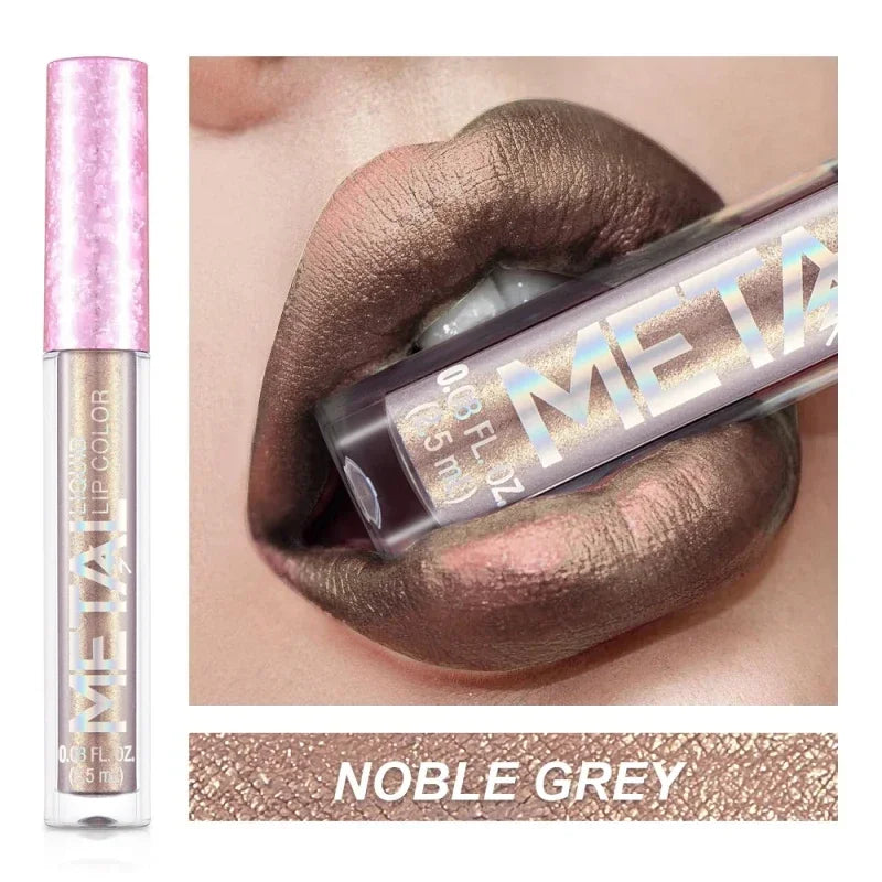 Matte Metallic Liquid Lipstick - LIPOXI