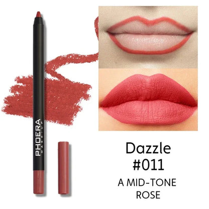 Seductive Red Waterproof Lip Liner Pencil - LIPOXI