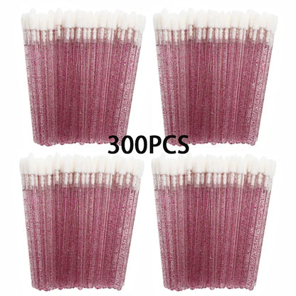 Disposable Lip Brushes & Applicators Set - LIPOXI