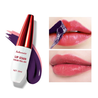 Peel Off Matte Lipstick for Lips Stick 24 Hours Waterproof - LIPOXI