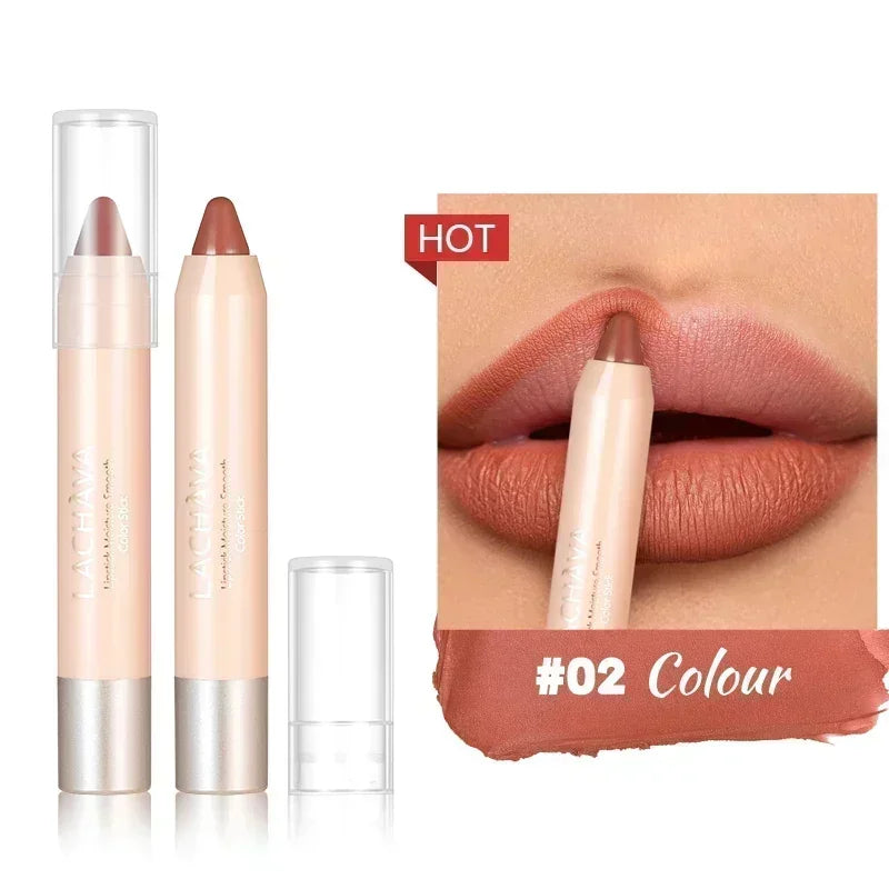 Nude Brown Lipliner Pen Waterproof Sexy Red Matte Makeup - LIPOXI