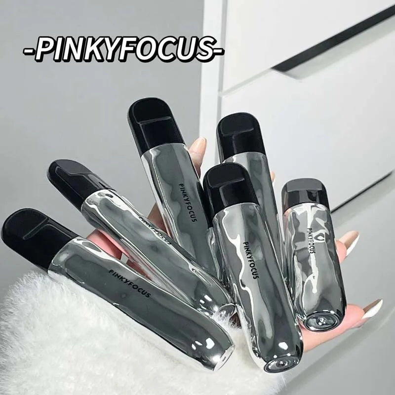 PinkyFocus Mirror Lip Stain Korean Makeup Pure Desire Moisturizing - LIPOXI