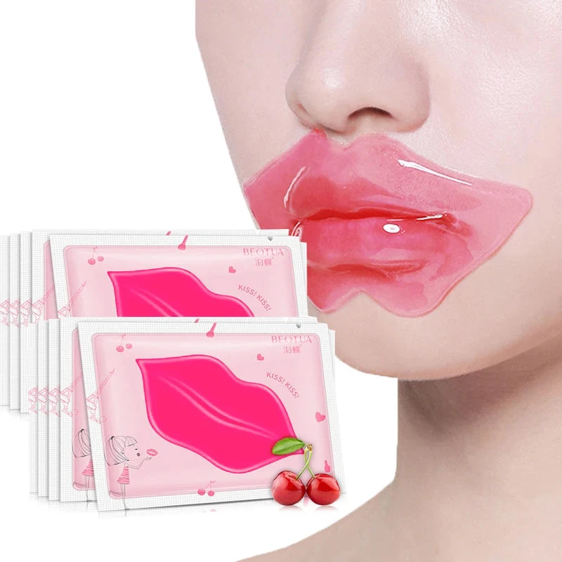 5/10 Pcs Hydrating Collagen Lip Masks - LIPOXI