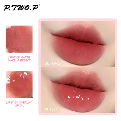 Strawberry Glow Fruit Roll-On Lip Balm - LIPOXI