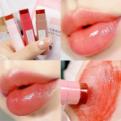 Water Mirror Solid Lip Gloss Lipstick Moisturizing Lip Tint - LIPOXI