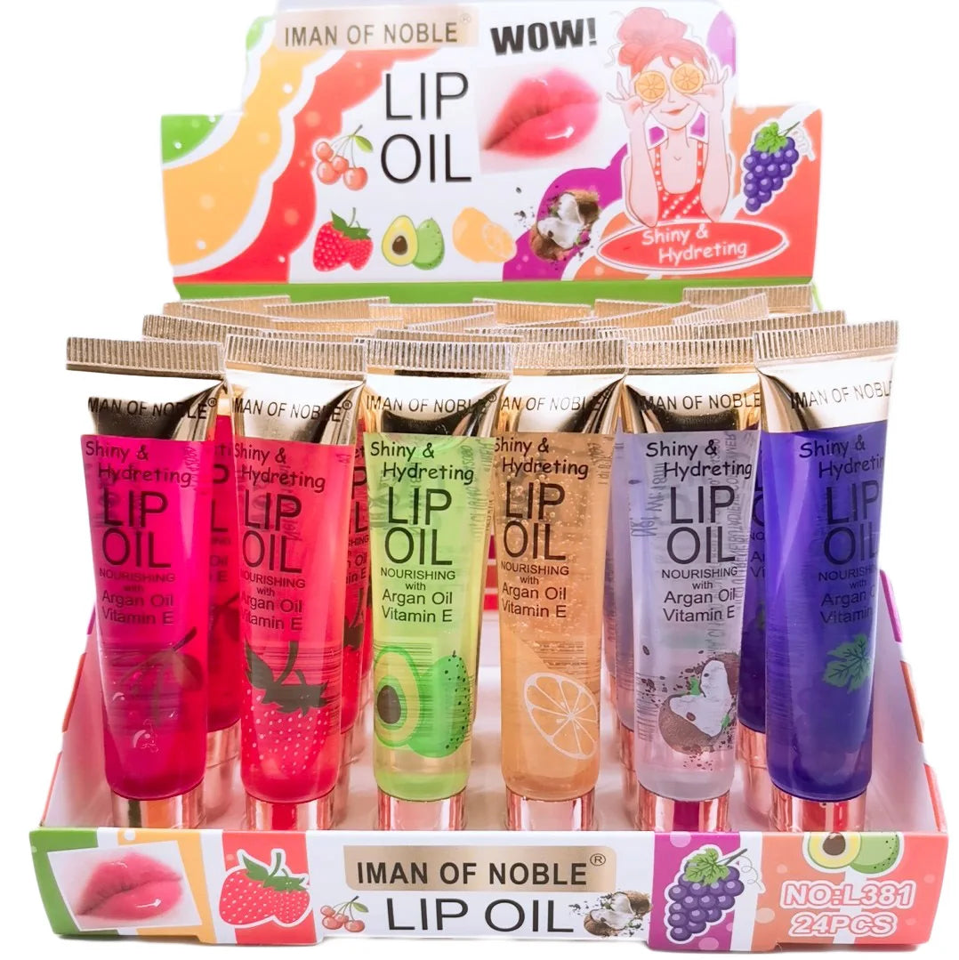 Kawaii Fruit Flavored Lip Gloss Set - LIPOXI