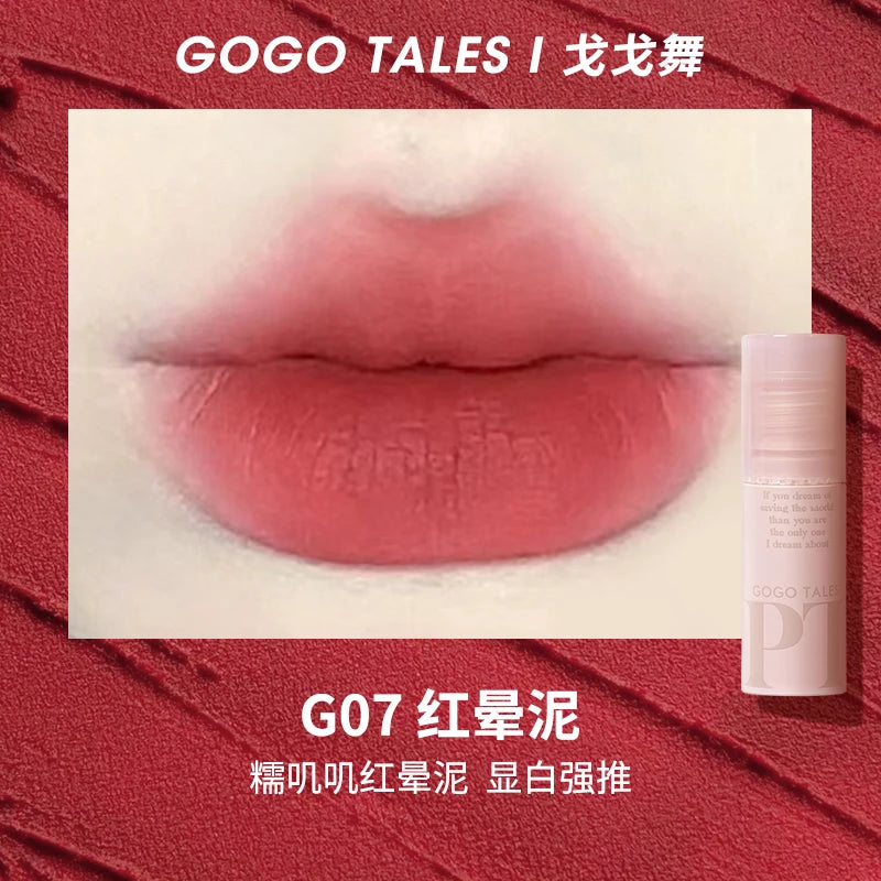 GOGOTALES Collection Lip Clay Nude Serious Color Velvet Matte - LIPOXI