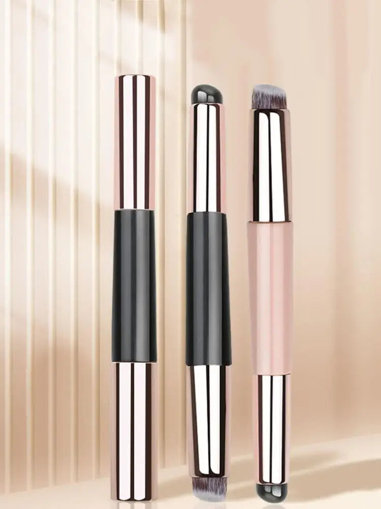 Double-Ended Silicone Lip & Makeup Brush