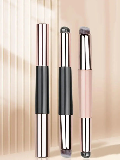 Double-Ended Silicone Lip & Makeup Brush