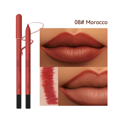 Seductive Red Waterproof Lip Liner Pencil - LIPOXI