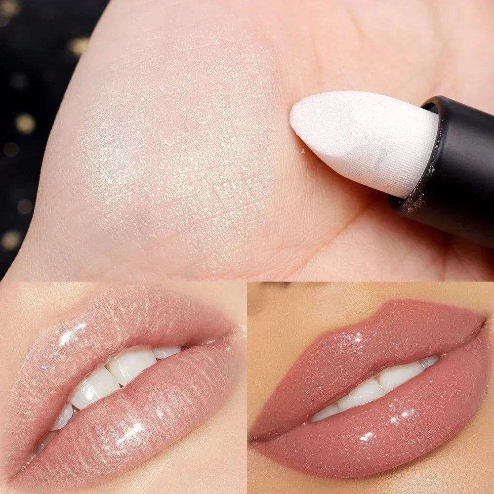 Glimmering Diamond Pearl Lipstick - LIPOXI