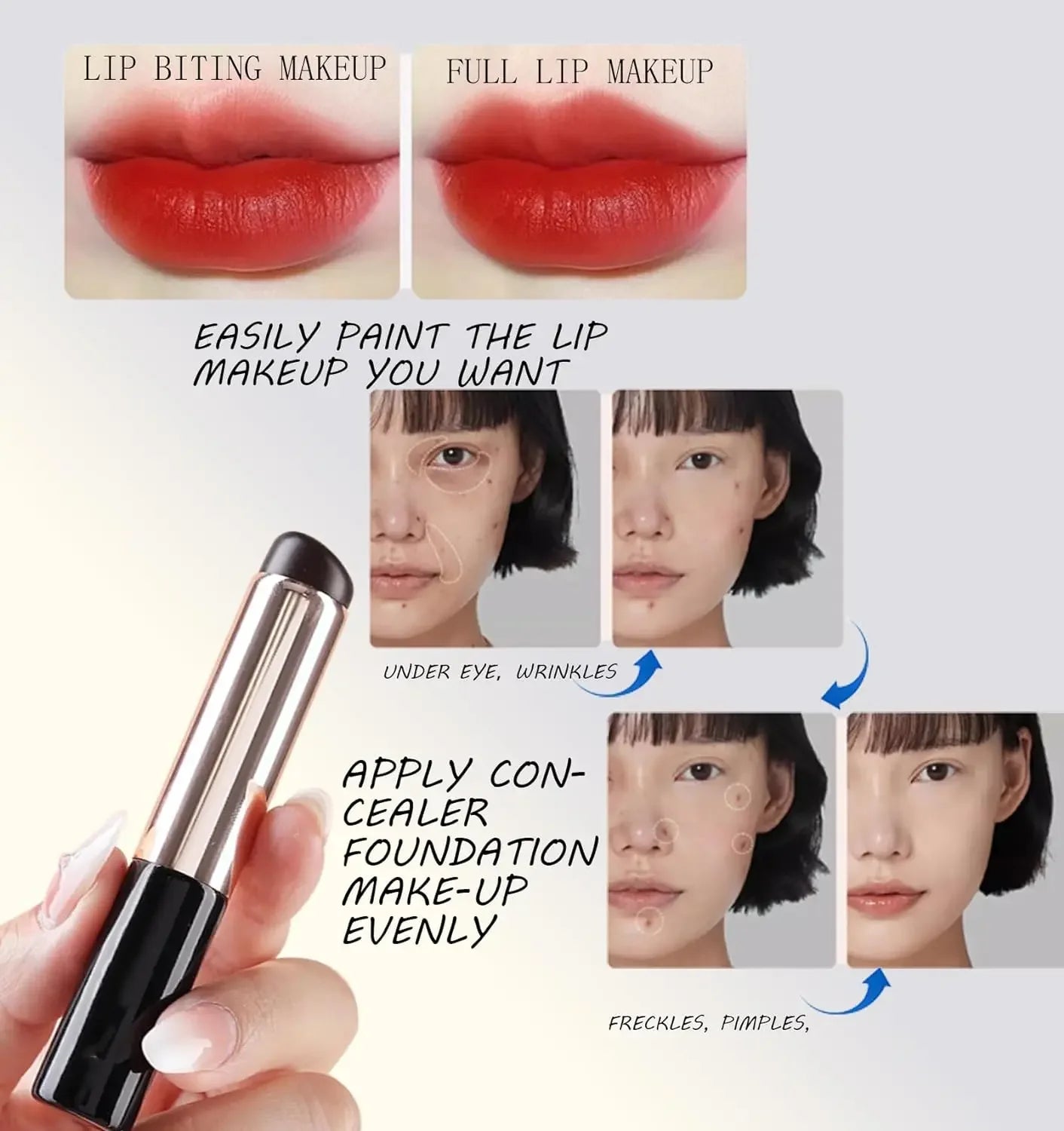 Silicone Lip Brush Set - LIPOXI