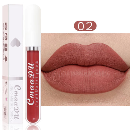 CmaaDu 18 Matte Mist Lip Glaze Long-lasting Lip Gloss - LIPOXI