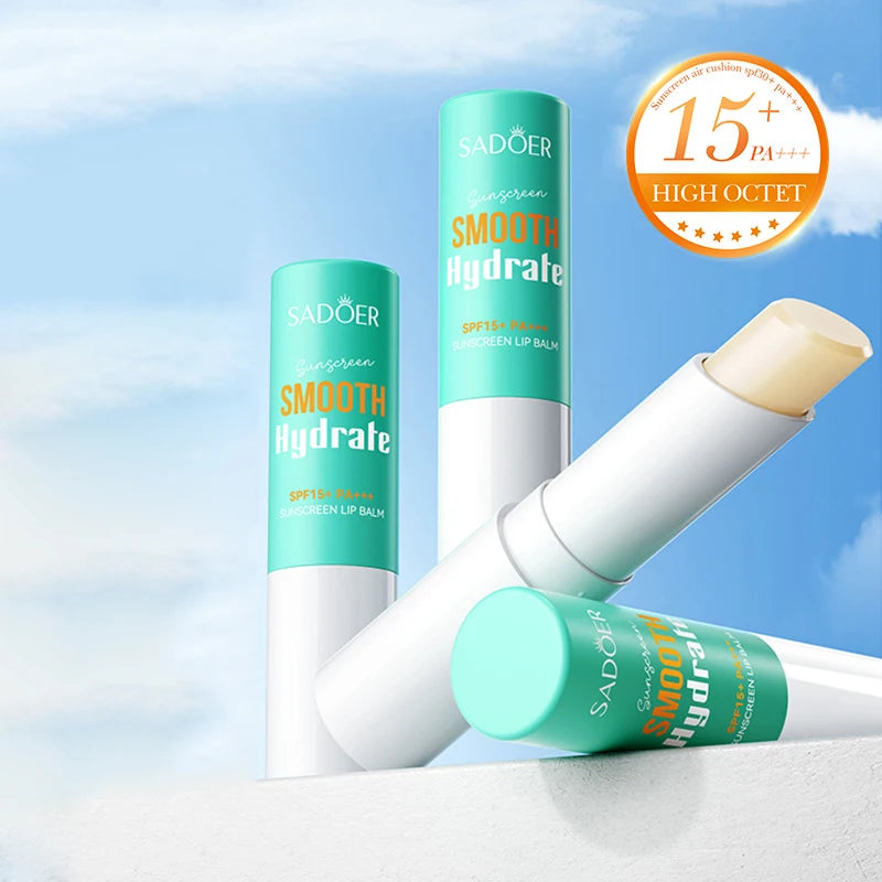 SADOER SPF 15+ Nourishing Lip Balm - LIPOXI