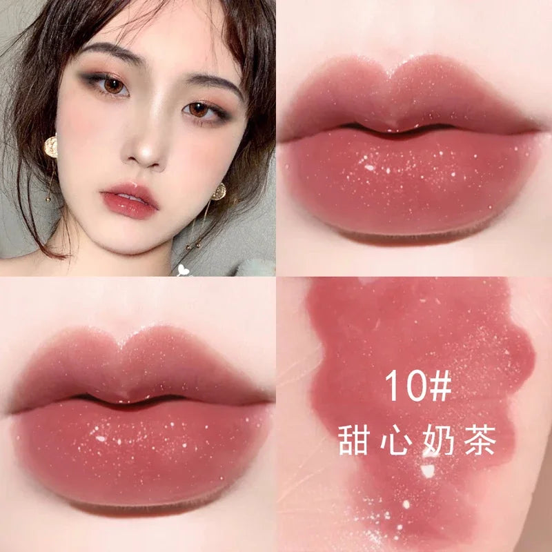 Moisturizing Glitter Lip Gloss Long Lasting Sexy Plumper - LIPOXI