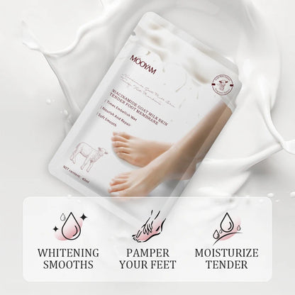 Nourishing Goat Milk Foot Peel Masks - LIPOXI