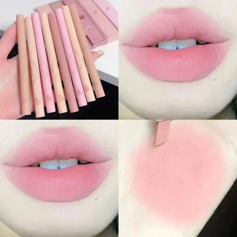 Waterproof Lip Liner Lipstick Pen Matte Velvet Lip Tint - LIPOXI