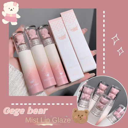 Gege Bear Velvet Mist Lip Glaze - LIPOXI