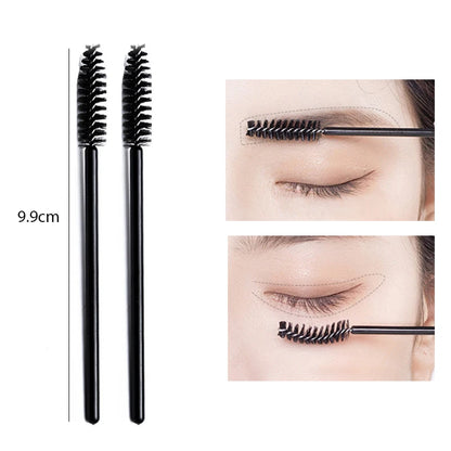 Eyelash & Eyebrow Brush Set - LIPOXI