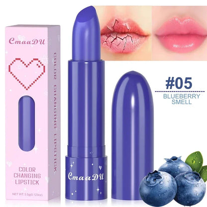 6Color Waterproof Fruit Color Tinted Shine Lip Balm Care - LIPOXI