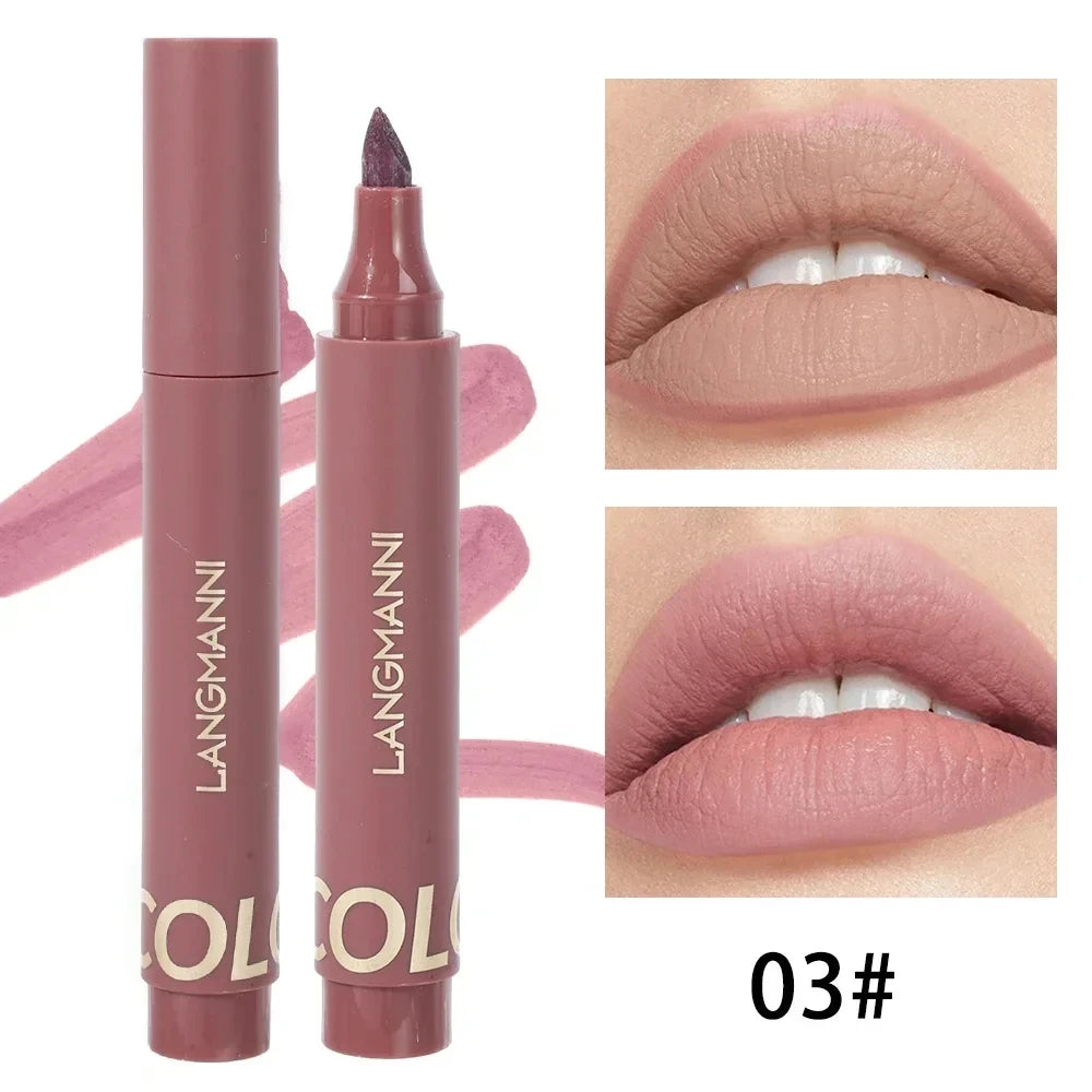 Waterproof Lip Liner Pen Long-lasting Matte Velvet Makeup - LIPOXI