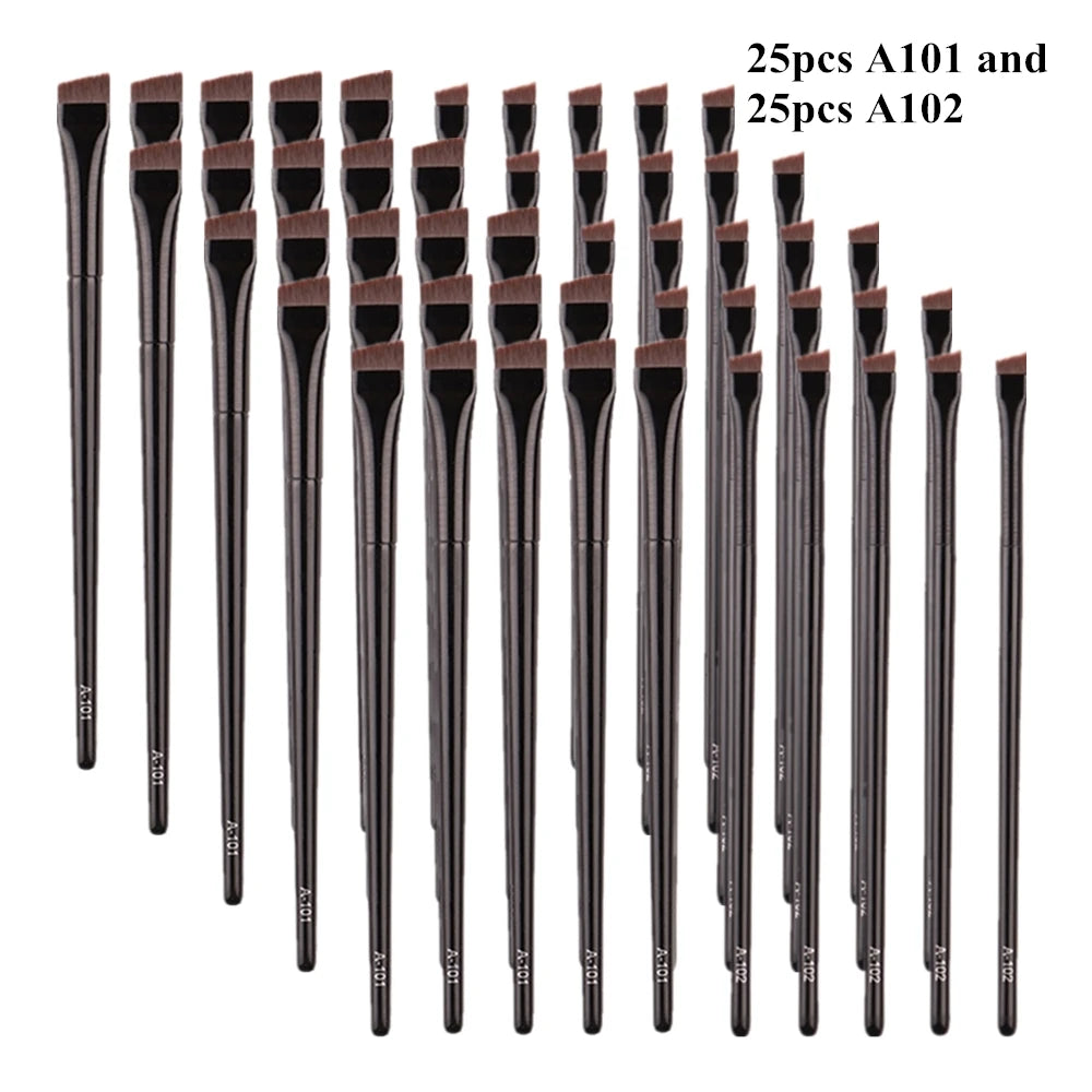 Eyebrow & Eyeliner Brushes Set - LIPOXI