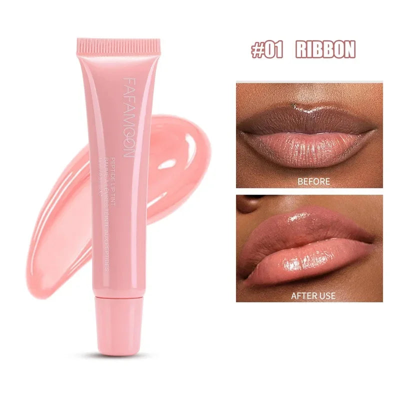 5-Color Glossy Lip Balm Hydrating Fruity Tinted Lip Care - LIPOXI