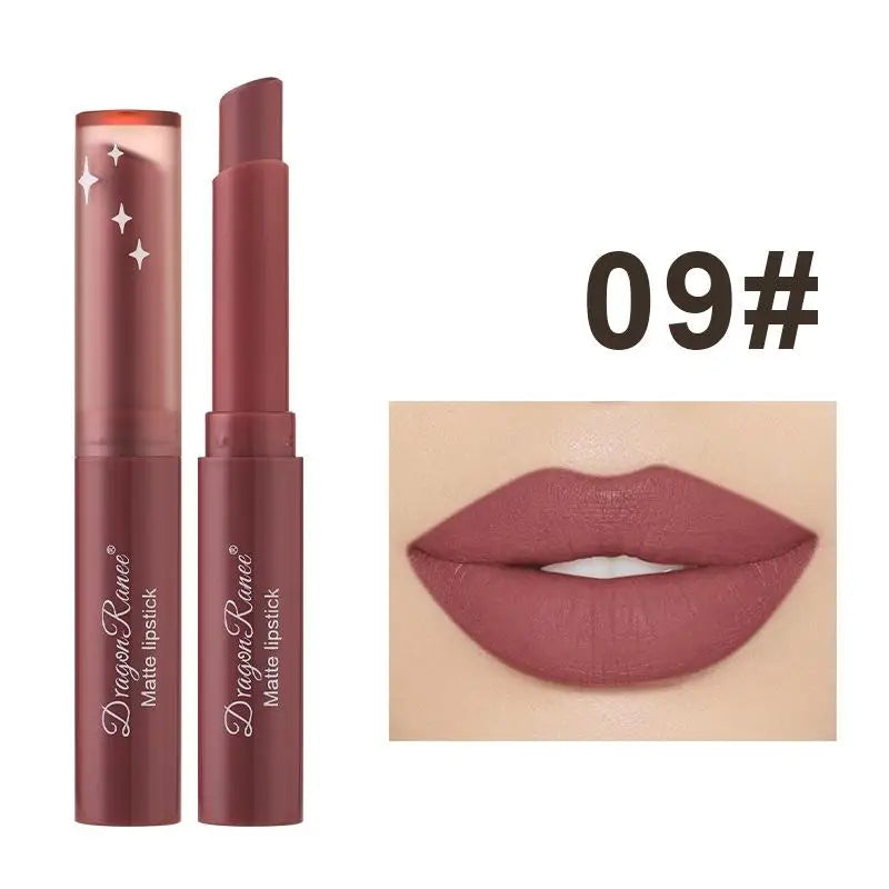 Matte Nude Lipstick 24 Hours Long Lasting Sexy Korean Cosmetics - LIPOXI