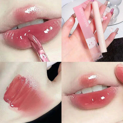 Moisturizing Mirror Lip Gloss Lasting Crystal Glossy Shine - LIPOXI