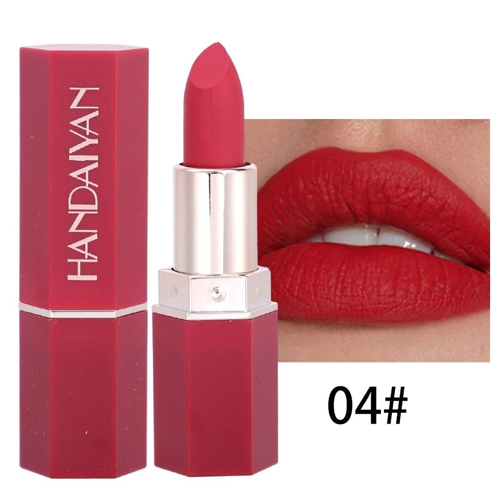 6 Colors Matte Lipstick Waterproof Velvet Sexy Lips Makeup - LIPOXI