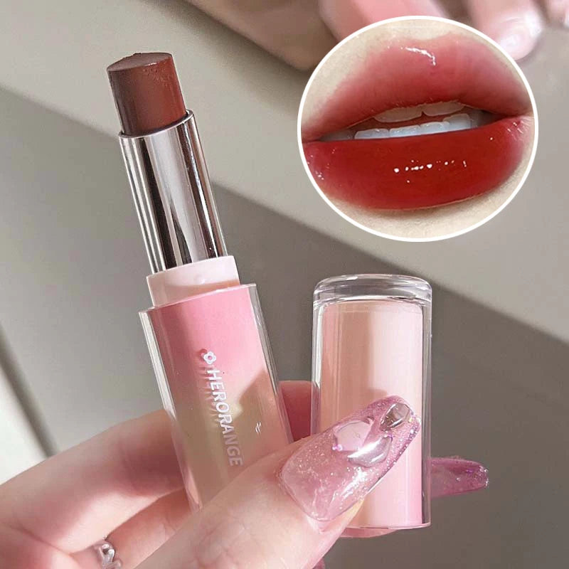 Water Mirror Solid Lip Gloss Lipstick Moisturizing Lip Tint - LIPOXI