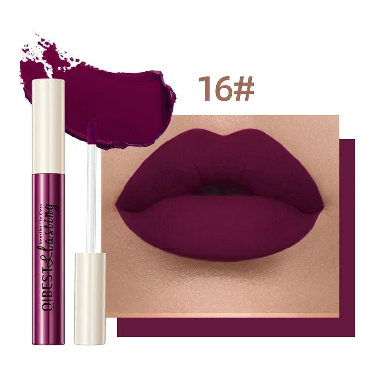 QIBEST 24 Color Matte Liquid Lipstick - LIPOXI