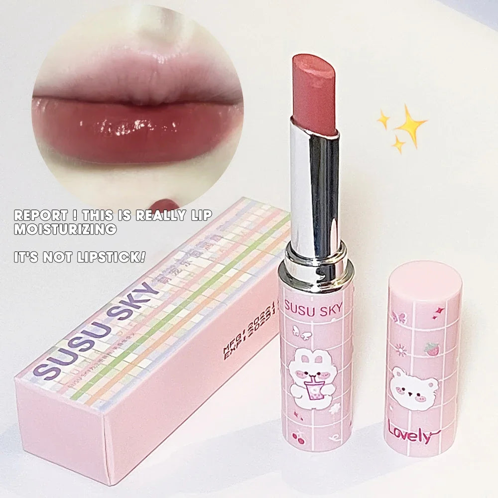 4 Colors Crystal Lip Balm Jelly Lipstick Moisturizing Tint - LIPOXI