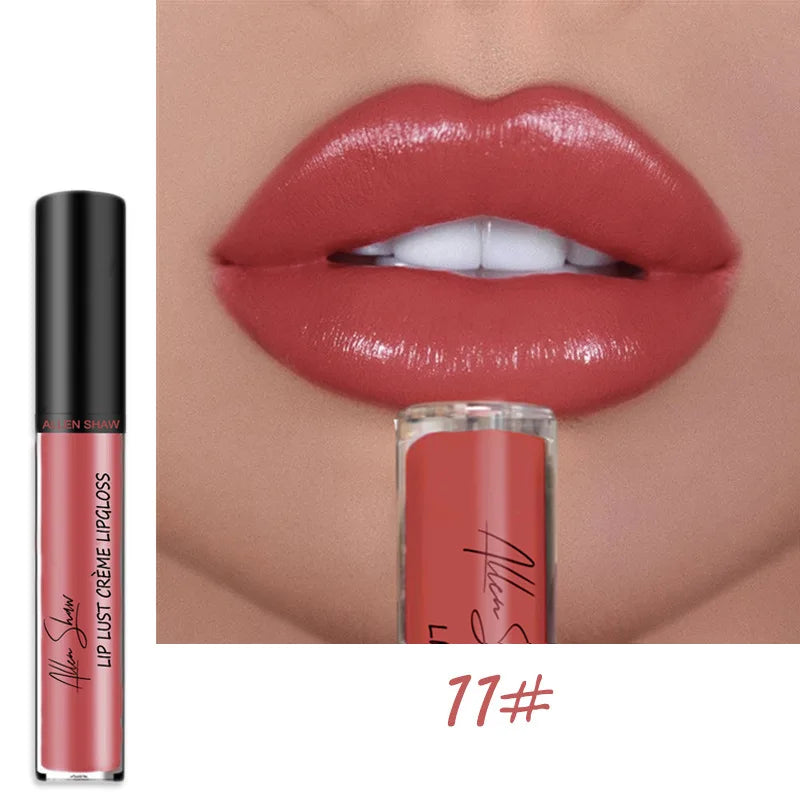 12 Colors Sexy Women Lipstick Waterproof Long Lasting Moist Lip Gloss - LIPOXI