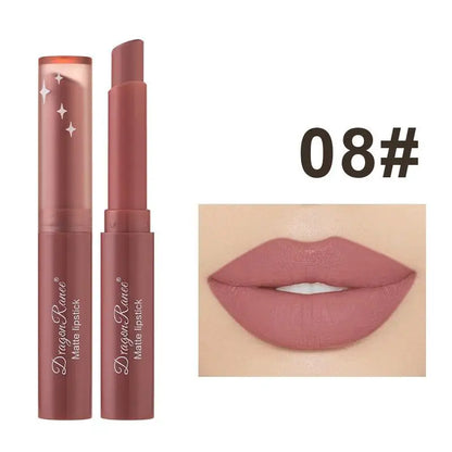 Matte Nude Lipstick 24 Hours Long Lasting Sexy Korean Cosmetics - LIPOXI