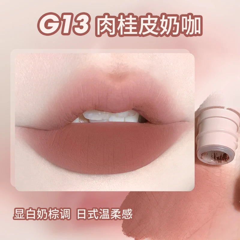 GOGOTALES Collection Lip Clay Nude Serious Color Velvet Matte - LIPOXI