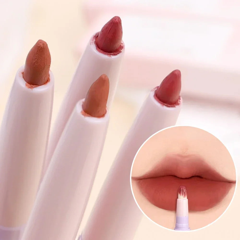 Waterproof Lip Liner Lipstick Pen Matte Velvet Lip Tint - LIPOXI