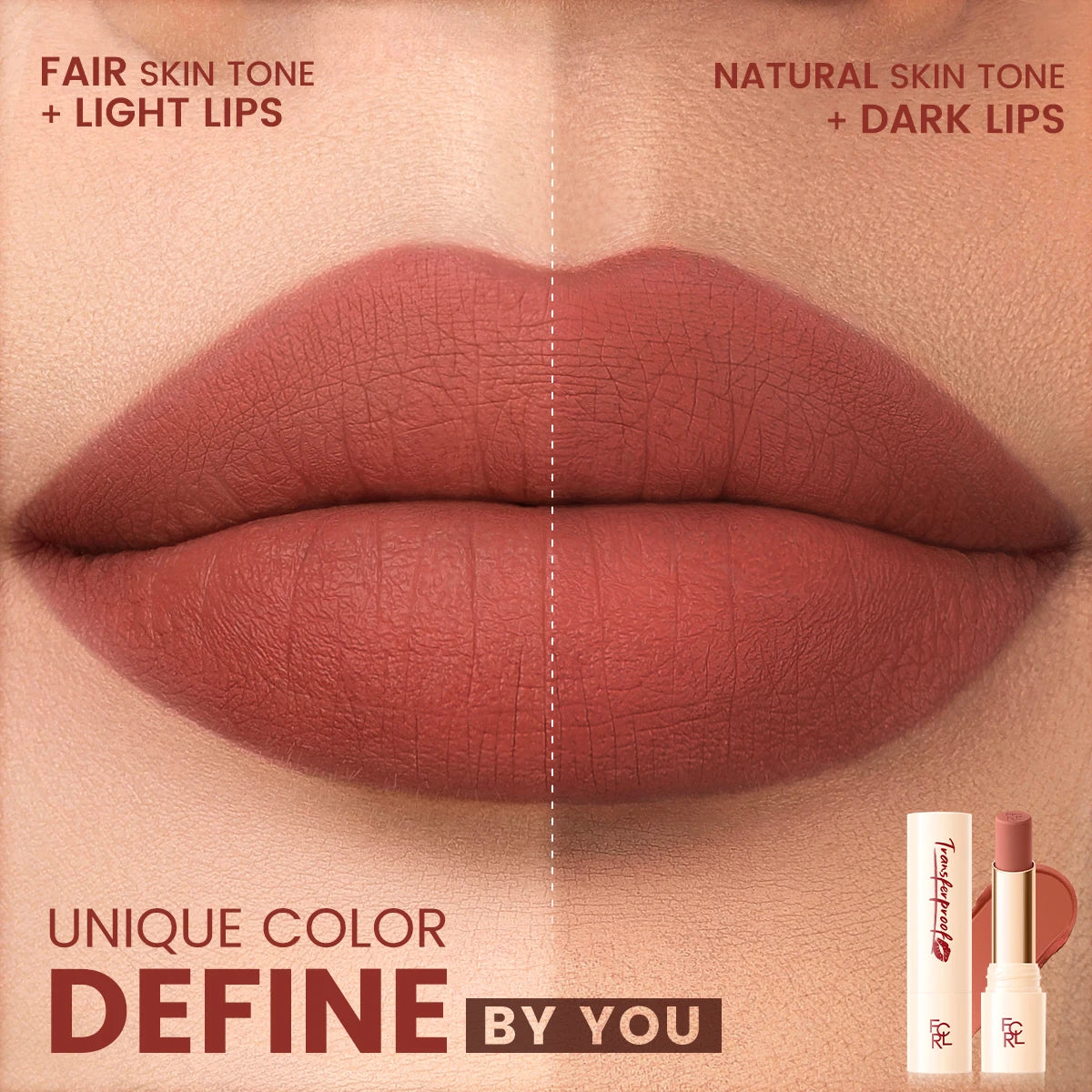 FOCALLURE HyperMatte Waterproof Lipstick - LIPOXI