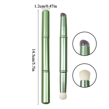 Double-Ended Silicone Lip & Makeup Brush